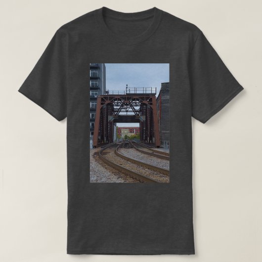Eisenbrücke T-Shirt (Design vorne)