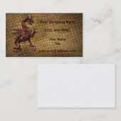 Eisendrachenschuhe Visitenkarte (Vorne/Hinten)