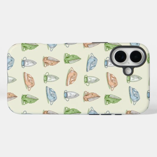 Eisenerz-Wäscheständer Case-Mate iPhone Hülle (Rückseite (Horizontal))