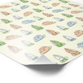 Eisenerz-Wäscheständer Fotodruck (Ecke)