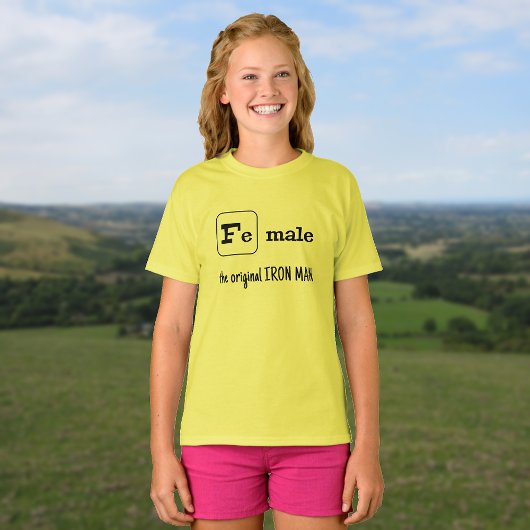 Eisenerzelement für Fe-Männchen T-Shirt