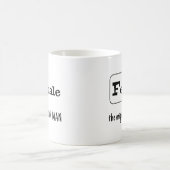 Eisenerzelement Kaffeetasse (Mittel)