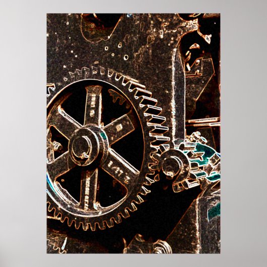 Eisengestänge Poster (Vorne)