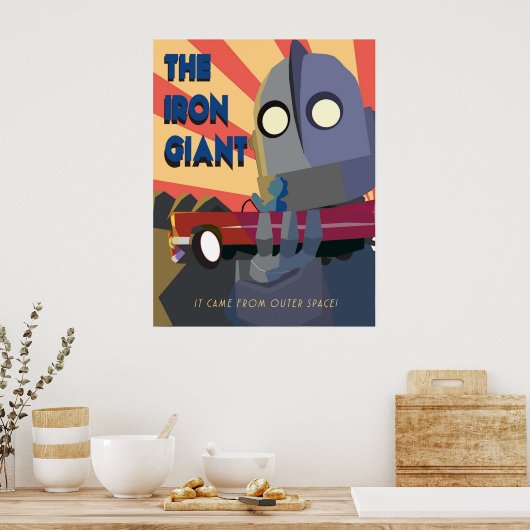 Eisengigant Poster (Küche)