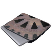 Eisengitter Laptopschutzhülle (Vorne Knopf)