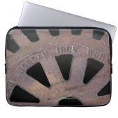 Eisengitter Laptopschutzhülle (Vorderseite)