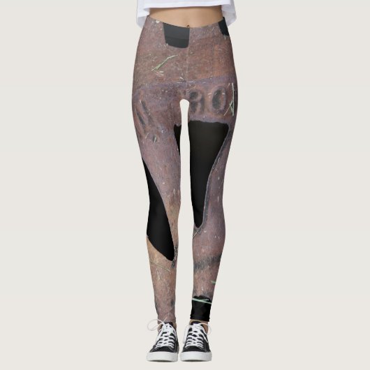 Eisengitter Leggings (Vorderseite)
