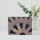 Eisengitter Postkarte (Stehend Vorderseite)