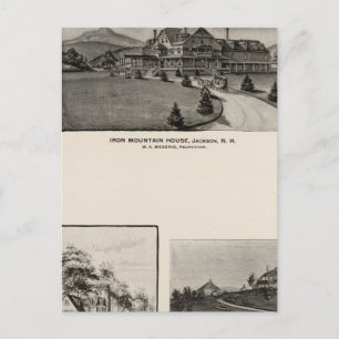 Eisenhaus, Jackson, NH Postkarte