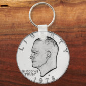 Eisenhower Dollar Image Schlüsselanhänger (Vorderseite)