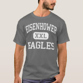 Eisenhower - Eagles - hoch - Lawton Oklahoma T-Shirt (Vorderseite)