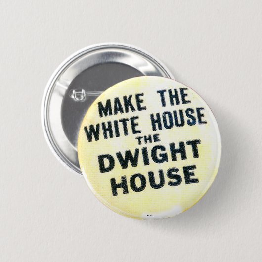 Eisenhower für Präsidenten - Knopf Button (Vorne & Hinten)