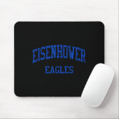 Eisenhower High School Hs Shelby Township Mi Vinta Mousepad (Mit Mouse)