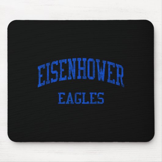 Eisenhower High School Hs Shelby Township Mi Vinta Mousepad (Vorne)
