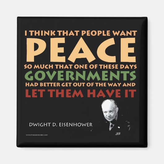 Eisenhower Magnet (Vorne)