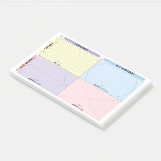 Eisenhower Matrix Post It Post-it Klebezettel