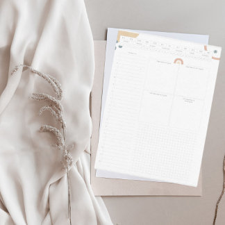 Eisenhower Matrix Undated Daily Notizblock