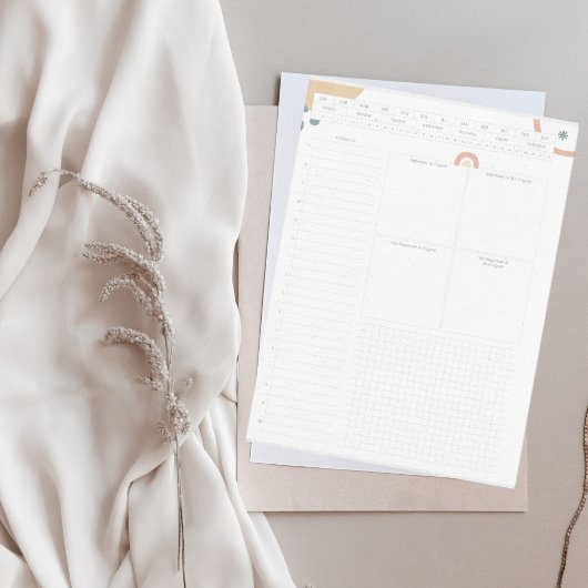 Eisenhower Matrix Undated Daily Notizblock