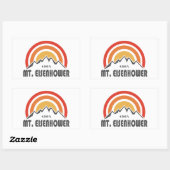 Eisenhower New Hampshire Rechteckiger Aufkleber (Blatt)