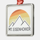 Eisenhower New Hampshire Retro Ornament Aus Metall (Links)