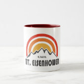 Eisenhower New Hampshire Zweifarbige Tasse (Mittel)