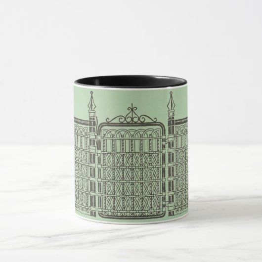 Eisenhütte für antike Zierarbeiten Tasse (Zentrum)