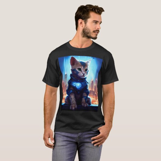 Eisenkatze 1 T-Shirt (Vorne ganz)
