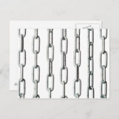 Eisenketten Postkarte (Vorne/Hinten)