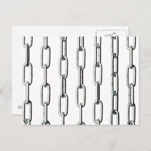 Eisenketten Postkarte (Vorne/Hinten)
