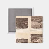 Eisenklaven, Motor Hero, Rebellin, Gebäude Magnet (Vorderseite/Rückseite)