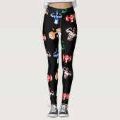 Eisenkrafttraining Leggings (Vorderseite)