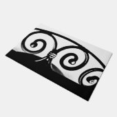 Eisenkunst Fußmatte (Schrägansicht)