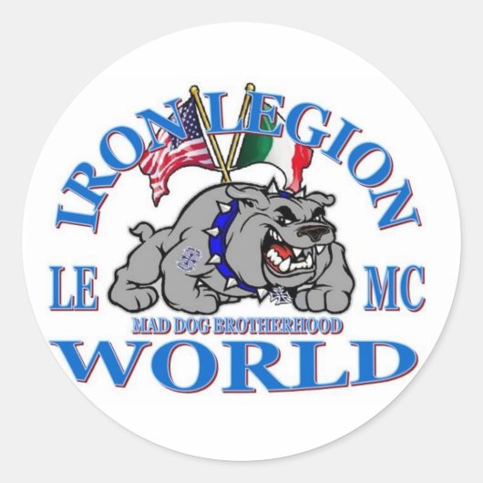 EISENLEGION LEMC MAD DOG BROTHERHOOD STICKER (Vorderseite)