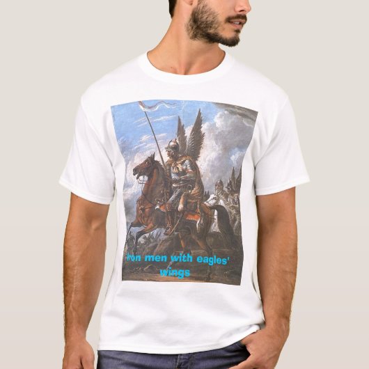 Eisenmänner mit den Flügeln der Adler T-Shirt (Vorderseite)