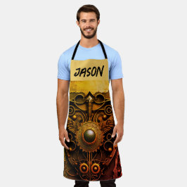 Eisenmetalle Kunst Schürze