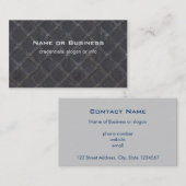 Eisenmetallgitterrahmenbau Visitenkarte (Vorne/Hinten)