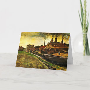 Eisenmühle in Den Haag von Vincent van Gogh Karte