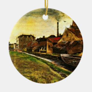 Eisenmühle in Den Haag von Vincent van Gogh Keramik Ornament