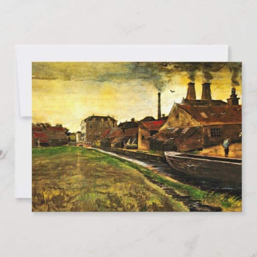 Eisenmühle von Vincent van Gogh in Den Haag (Vorderseite)