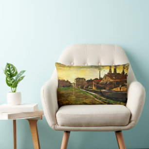 Eisenmühle von Vincent van Gogh in Den Haag Lendenkissen