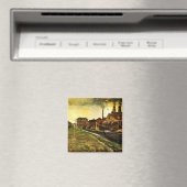 Eisenmühle von Vincent van Gogh in Den Haag Magnet (In Situ (Geschirrspüler))