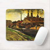 Eisenmühle von Vincent van Gogh in Den Haag Mousepad (Mit Mouse)