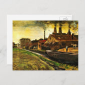 Eisenmühle von Vincent van Gogh in Den Haag Postkarte (Vorne/Hinten)