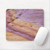 Eisenoxide färben eine Sandsteinformation Mousepad (Mit Mouse)