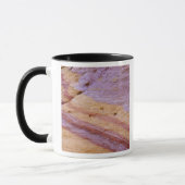 Eisenoxide färben Sandsteinbildung Tasse (Links)