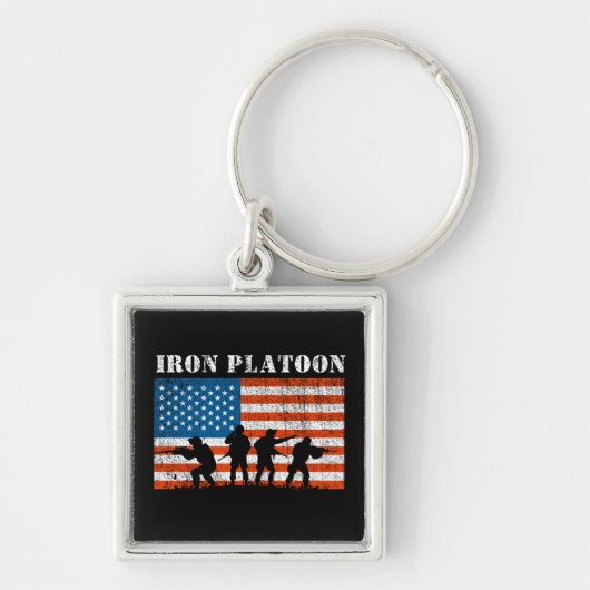 Eisenplaton Schlüsselanhänger (Vorne)