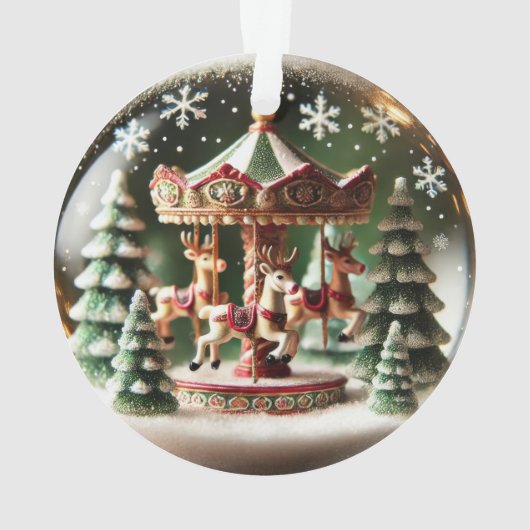 Eisenrad-Akrylverzierung Ornament (Rückseite)