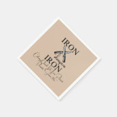 Eisenschärfe Christlich Serviette (Ecke)