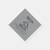 Eisenschärfe Christlich Serviette (Ecke)