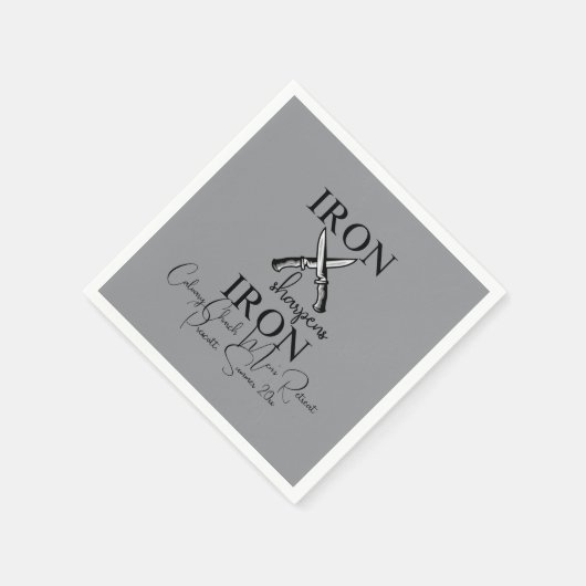 Eisenschärfe Christlich Serviette (Ecke)